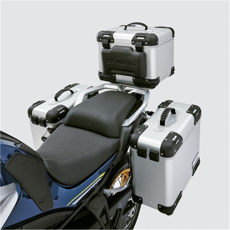 3-Piece Pannier Set - Silver