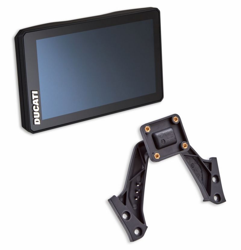 Ducati Multistrada V4 Satellite Navigation System with Dedicated Ducati High Mount