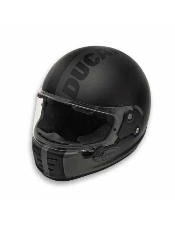 Ducati Tonal Full-Face Helmet (Black variant)