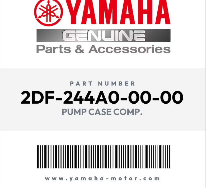 YAMAHA OEM PART PUMP CASE COMP. YAMAHA OEM PART PUMP CASE COMP.