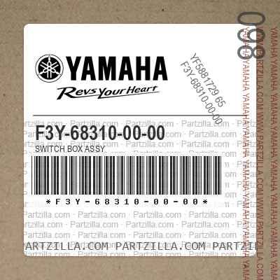 YAMAHA OEM SWITCH BOX ASSY YAMAHA OEM SWITCH BOX ASSY