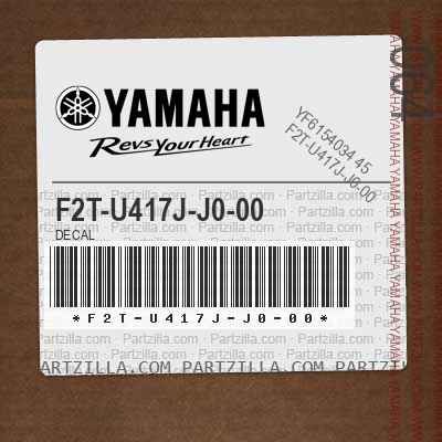 YAMAHA OEM DECAL YAMAHA OEM DECAL