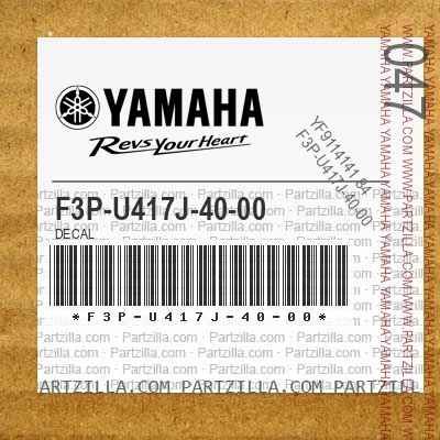 YAMAHA OEM DECAL YAMAHA OEM DECAL