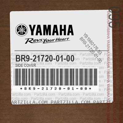 YAMAHA OEM SIDE COVER YAMAHA OEM SIDE COVER