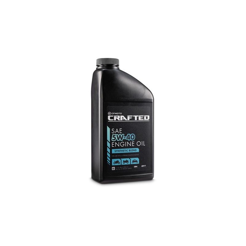 5W-40 Synthetic Blend Engine Oil, 1 Quart