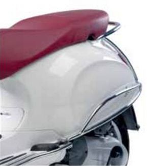 OEM Vespa Chrome Rear Side Protection