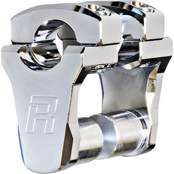 2" Pivoting Handlebar Risers - Chrome