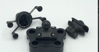 Lamonster® Center Bar Clamp Phone Holder with RAM® X-Grip for F3, RT & Canyon Lamonster® Center Bar Clamp Phone Holder with RAM® X-Grip for F3, RT & Canyon