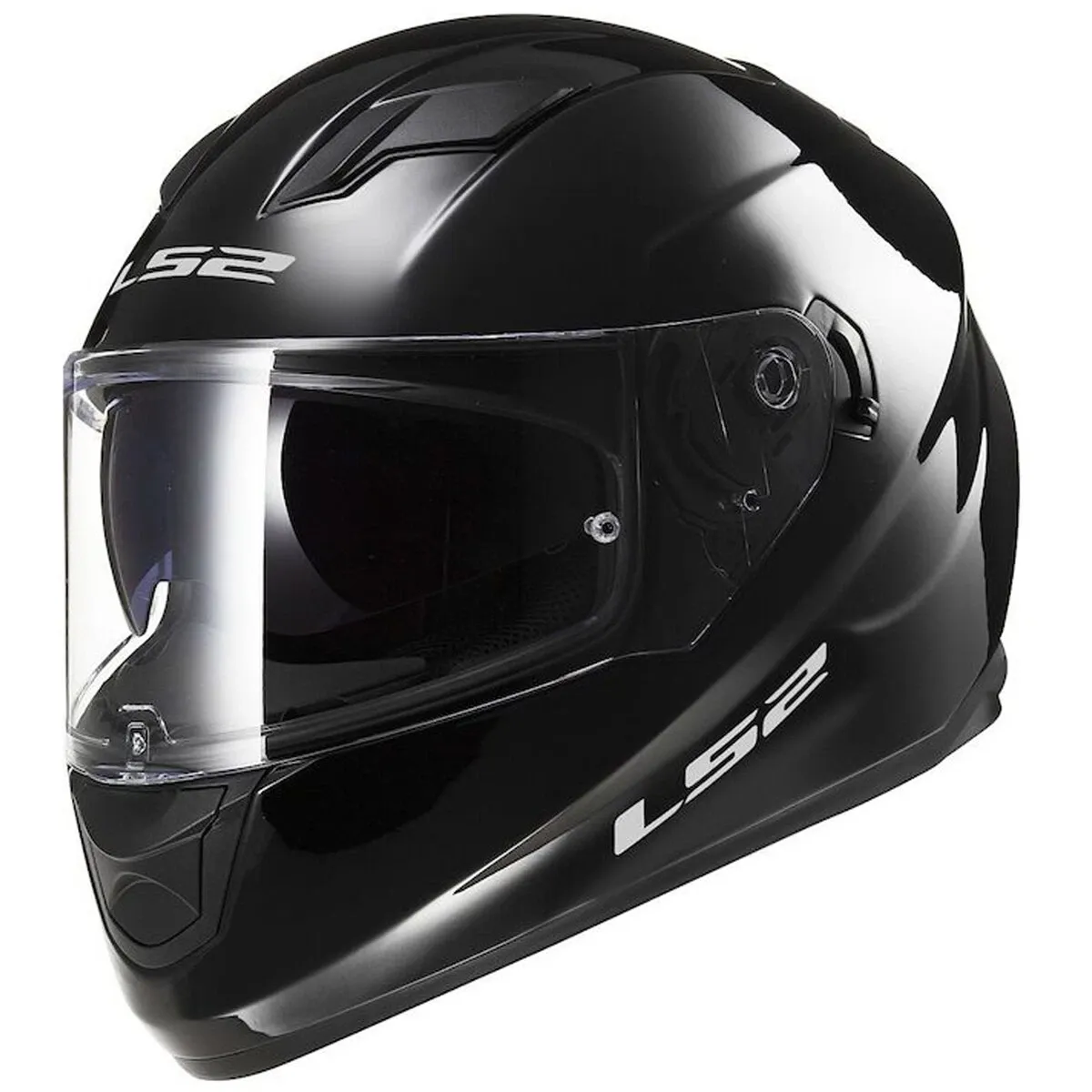 LS2 STREAM FULL FACE HELMET GLOSS BLACK SZ 2XL LS2 STREAM FULL FACE HELMET GLOSS BLACK SZ 2XL