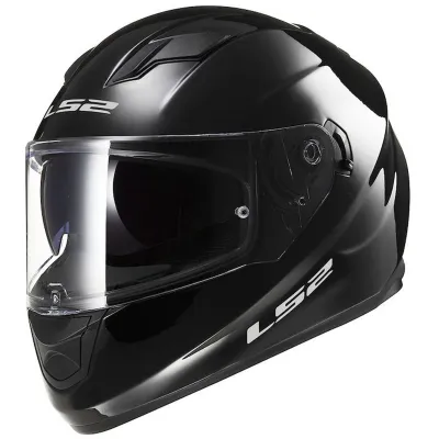 LS2 STREAM FULL FACE HELMET GLOSS BLACK SZ 2XL