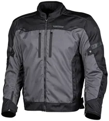 AERO-TEC JACKET BLK/GUN LRG