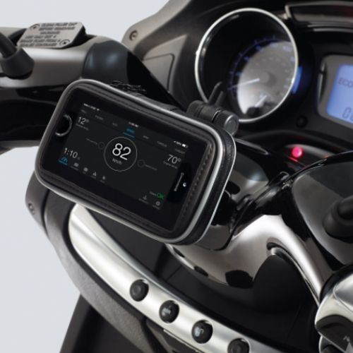 Piaggio / Vespa Smartphone and GPS Mirror Support Mount.