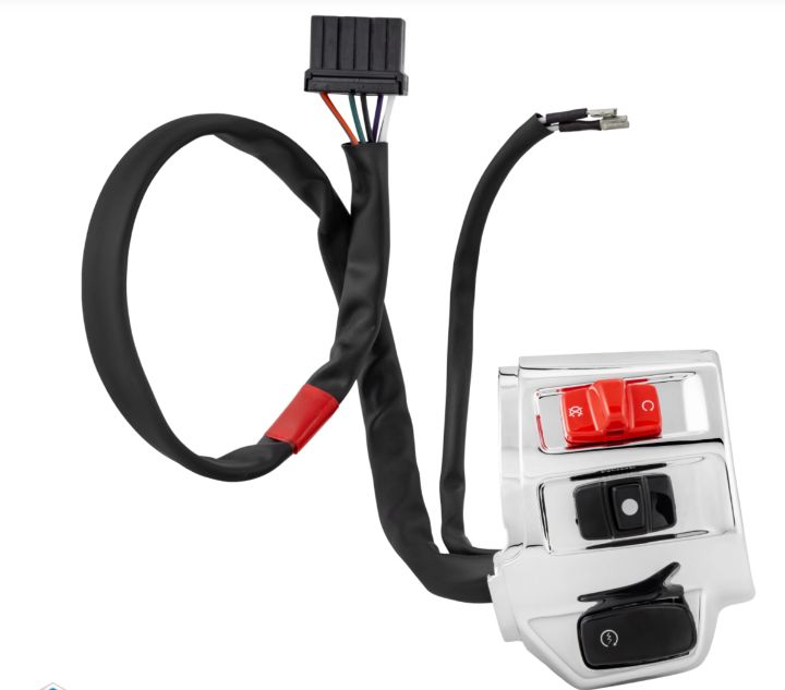 right-side handlebar electric control switch