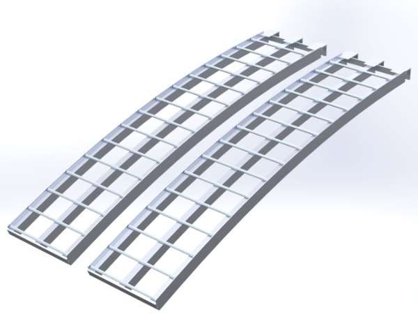 7'4" X 12" ARCH RAMP