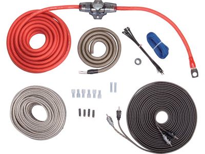 Complete 4-gauge amplifier wiring kit