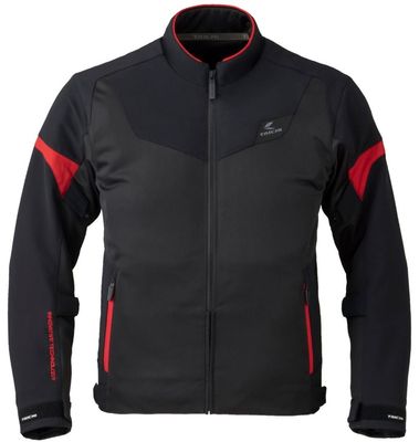 QUICK DRY RACER JACKET BLK/RED MD SZ LARGE