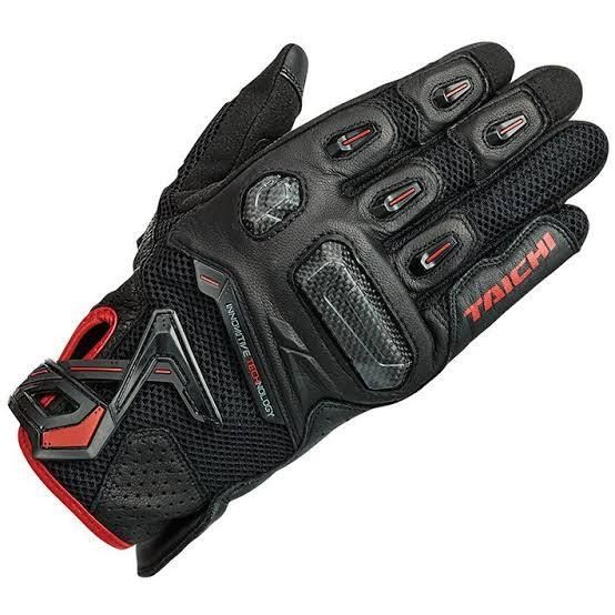 RAPTOR MESH GLOVE BLACK/RED RST442 XLG