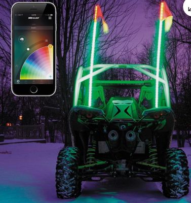 DUAL LED APP CONT WHIP GEN 2 DUAL LED APP CONT WHIP GEN 2