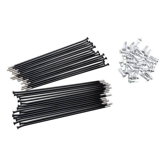 SPOKES WITH NIPPLES SET 19 INCH 260MM HUB SPOKES WITH NIPPLES SET 19 INCH 260MM HUB