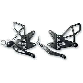 Rear Set: Black (2006-2016 YZF-R6) Rear Set: Black (2006-2016 YZF-R6)