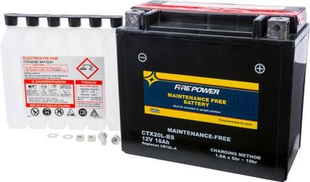 CTX20L-BS BATTERY FIREPOWER