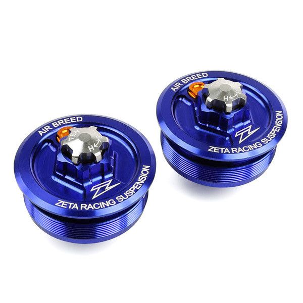 FRONT FORK TOP CAP BLUE FRONT FORK TOP CAP BLUE