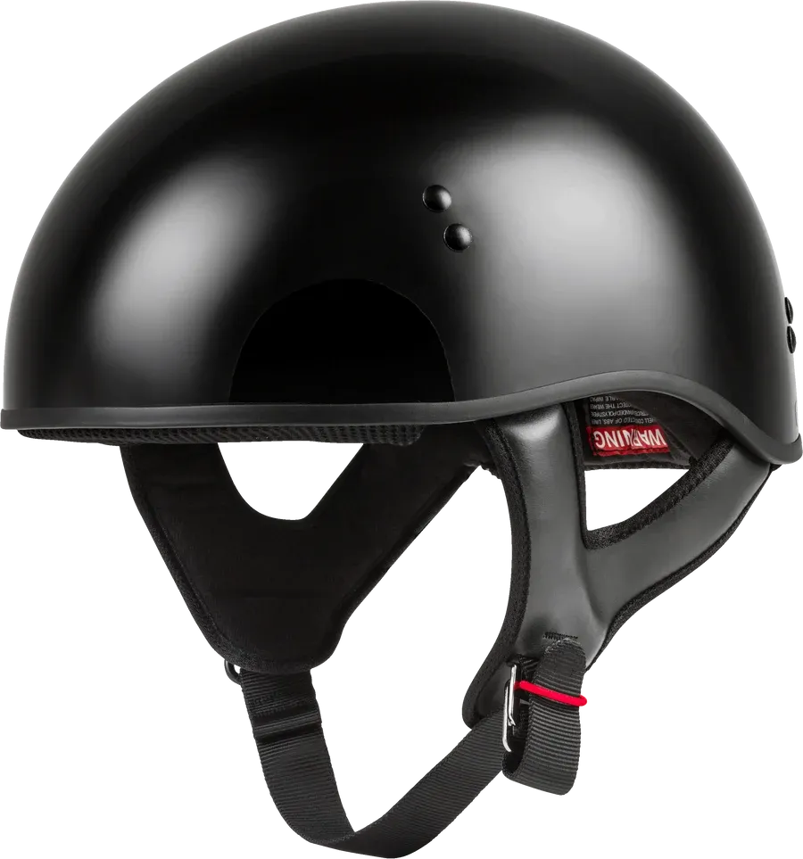 GM-45 HALF HELMET NAKED BLACK