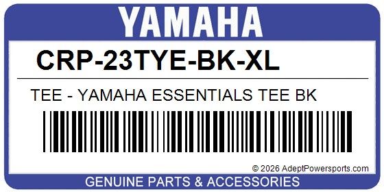 TEE - YAMAHA ESSENTIALS TEE BK