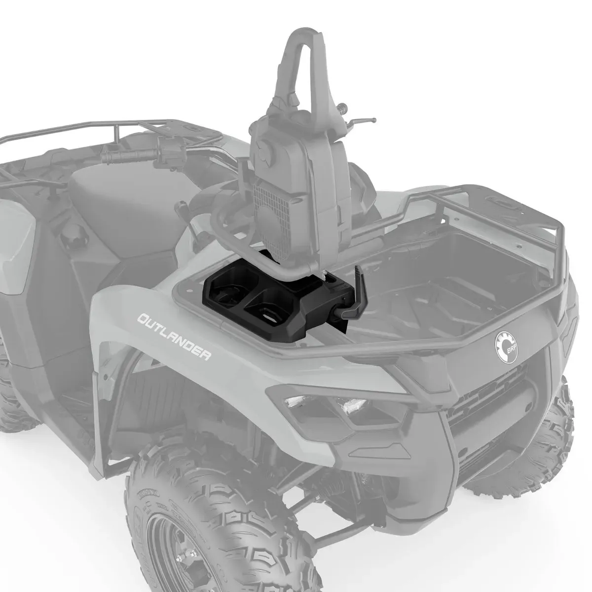 Can-Am Outlander LinQ Chainsaw Holder Can-Am Outlander LinQ Chainsaw Holder