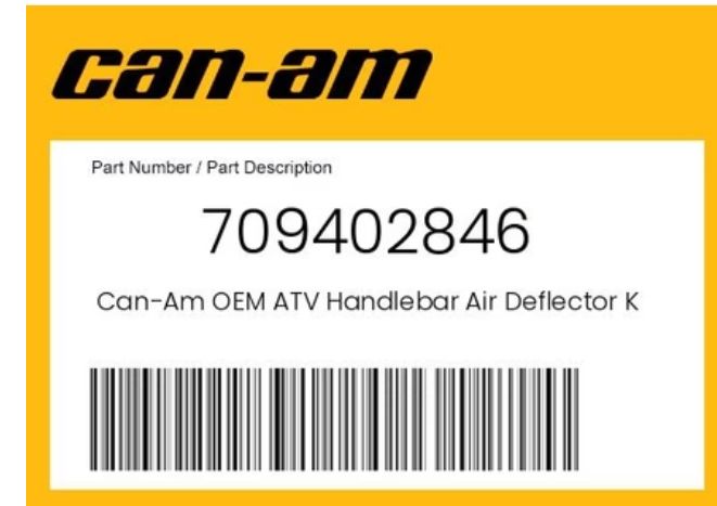 DEFLECTOR_AIR HANDLEBAR KIT ATV DEFLECTOR_AIR HANDLEBAR KIT ATV