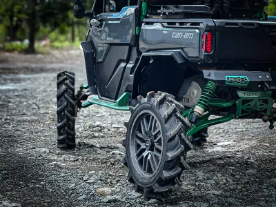 Can-Am Defender Fender Flares (Black)