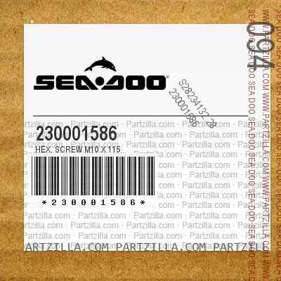 HEX. SCREW M10 X 115 HEX. SCREW M10 X 115