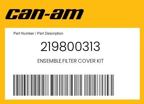 FILTER COVER KIT FILTER COVER KIT