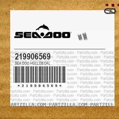 SEA-DOO HULL DECAL SEA-DOO HULL DECAL