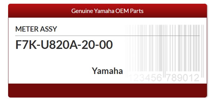 METER ASSY METER ASSY