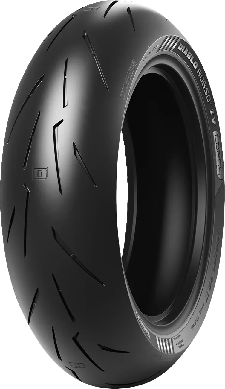 TIRE 1905517 (75W) D-ROSSO IV CORSA  REAR