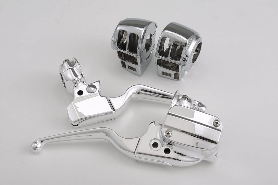Chrome Handlebar Control Kit Chrome Handlebar Control Kit