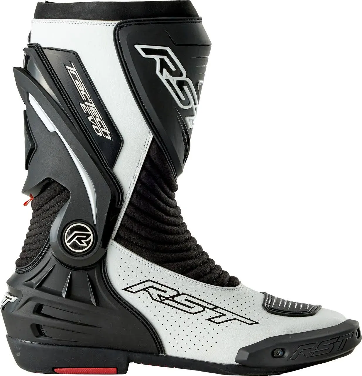 TRACTECH EVO D3O BOOT BLACK/WHITE 9