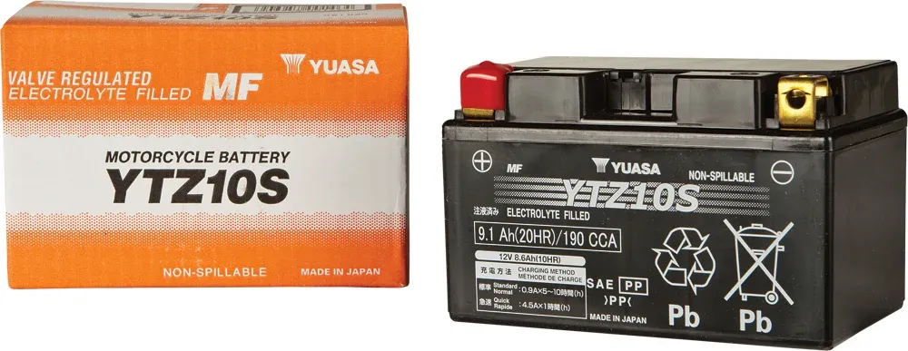 YTZ10S BATTERY YUASA - SEALED