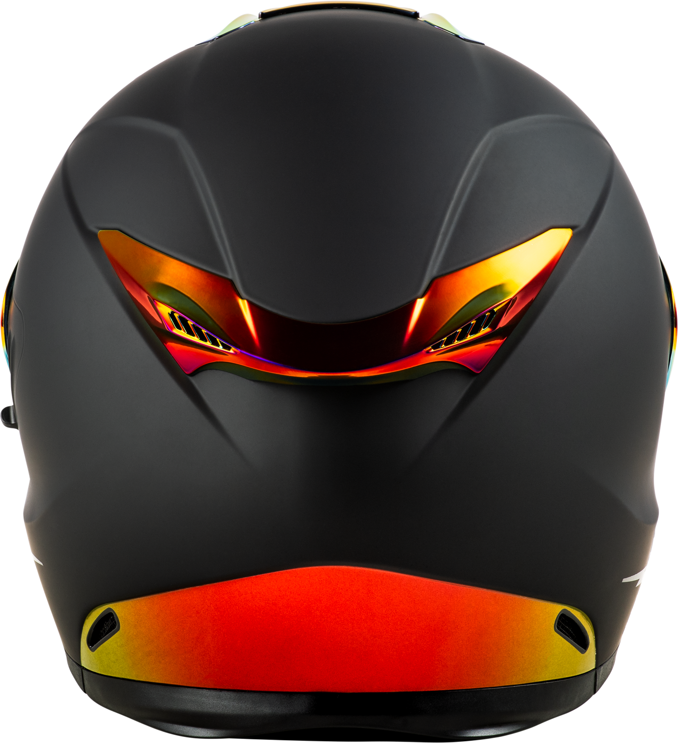 SENTINEL RECON HELMET MATTE BLACK/FIRE CHROME LG SENTINEL RECON HELMET MATTE BLACK/FIRE CHROME LG