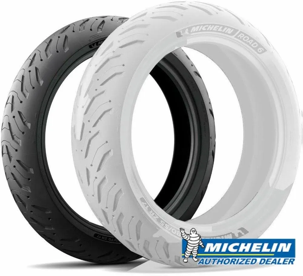 TIRE 1207017 (58w) MICHELIN ROAD 6 - FRONT TIRE 1207017 (58w) MICHELIN ROAD 6 - FRONT