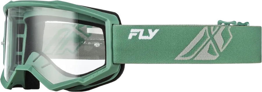 YOUTH FOCUS GOGGLE OLIVE/GREY W/ CLEAR LENS YOUTH FOCUS GOGGLE OLIVE/GREY W/ CLEAR LENS