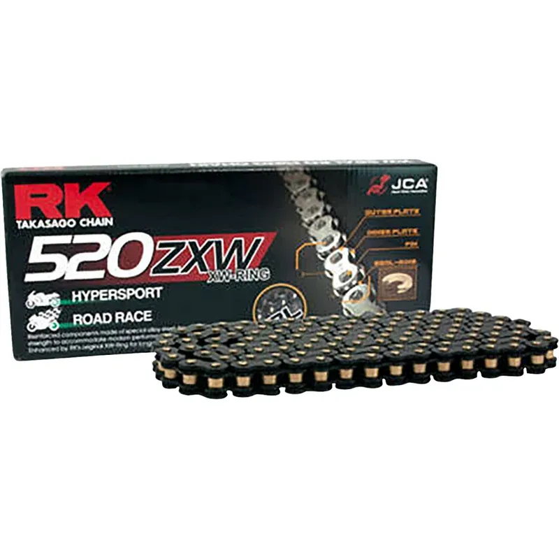 CHAIN RK BL520ZXW-120 BLACK SCALE CHAIN RK BL520ZXW-120 BLACK SCALE
