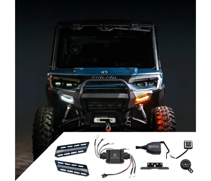 TURN SIGNAL KIT RAVEK CANAM DEFENDER HD11 LEVER