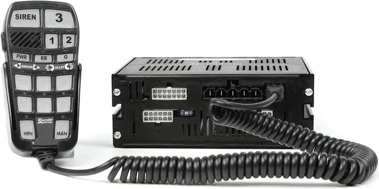 nERGY 400 Series Handheld Remote Siren, 10-16v - 100 watt single-tone