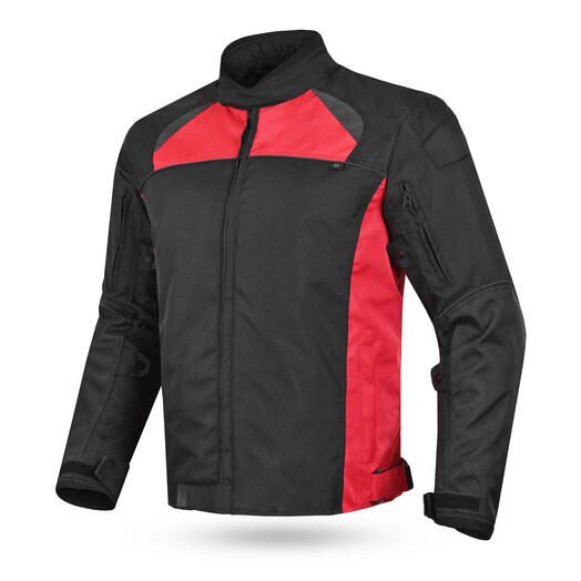 TAIFU JACKET BLK/BLK/RED XLG