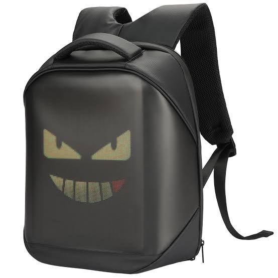 LED Backpack with DIY Programming for Motorcycle Travel and Camping LED Backpack with DIY Programming for Motorcycle Travel and Camping