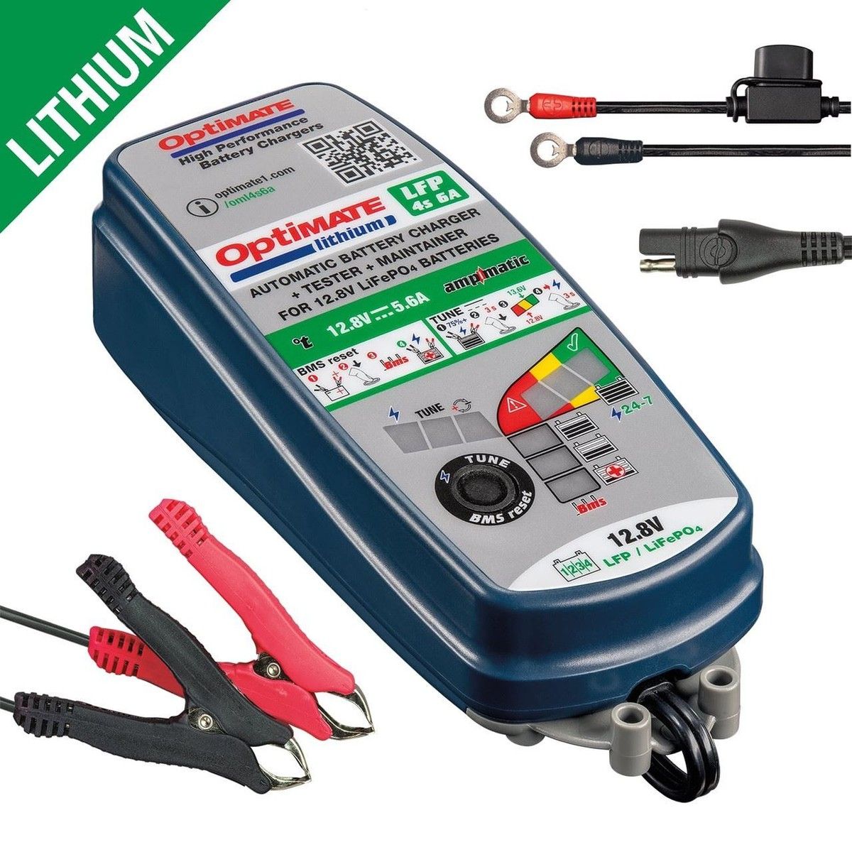 CHARGER OPTIMATE LITH 6A CHARGER OPTIMATE LITH 6A