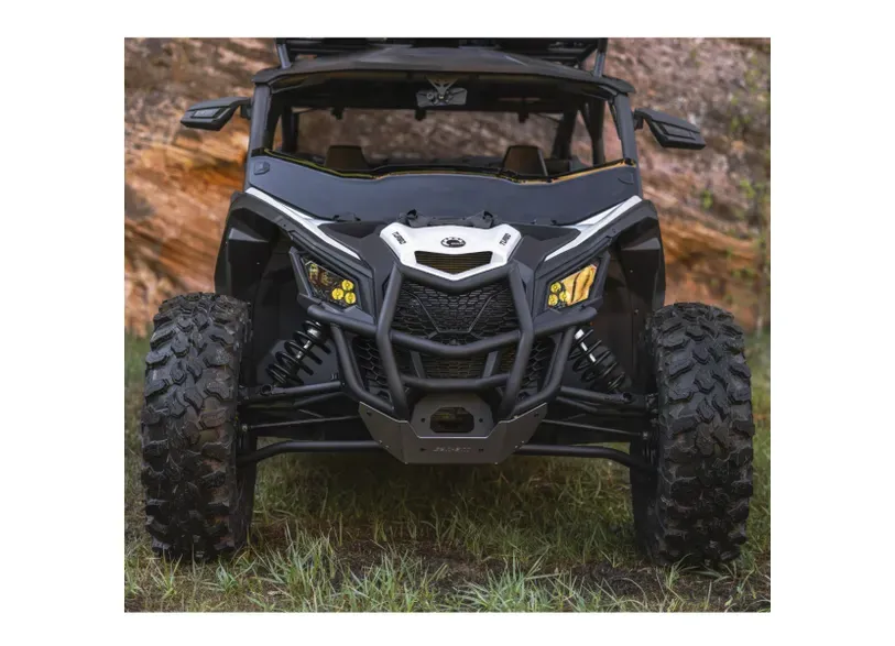 DAMAGED - BLACK FRONT BUMPER KIT DAMAGED - BLACK FRONT BUMPER KIT