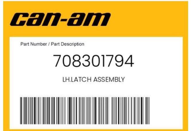 LH.LATCH ASSEMBLY